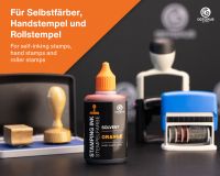Octopus Fluids Solvent Stamp Ink Opaque Orange