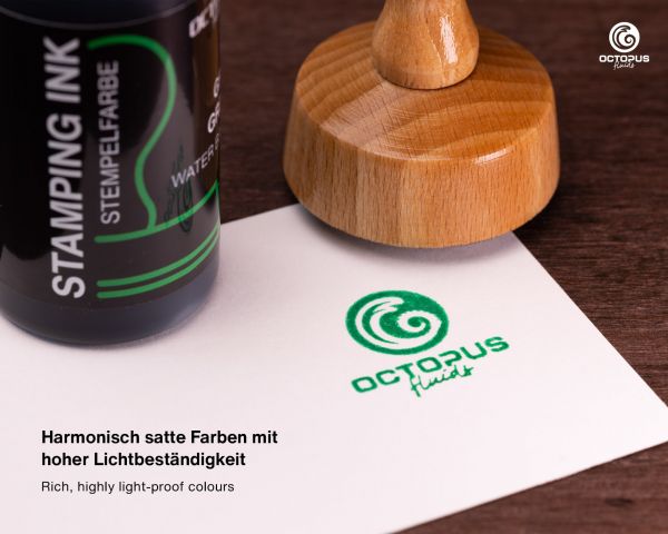 Octopus Fluids Stempelfarbe ölfrei Grün 30 ml