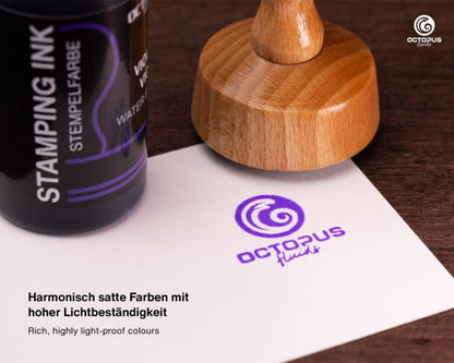 Octopus Fluids Oil-Free Stamp Pad Ink Violet 30 ml