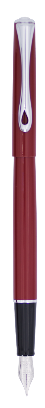Diplomat, Füller Traveller, Dark Red