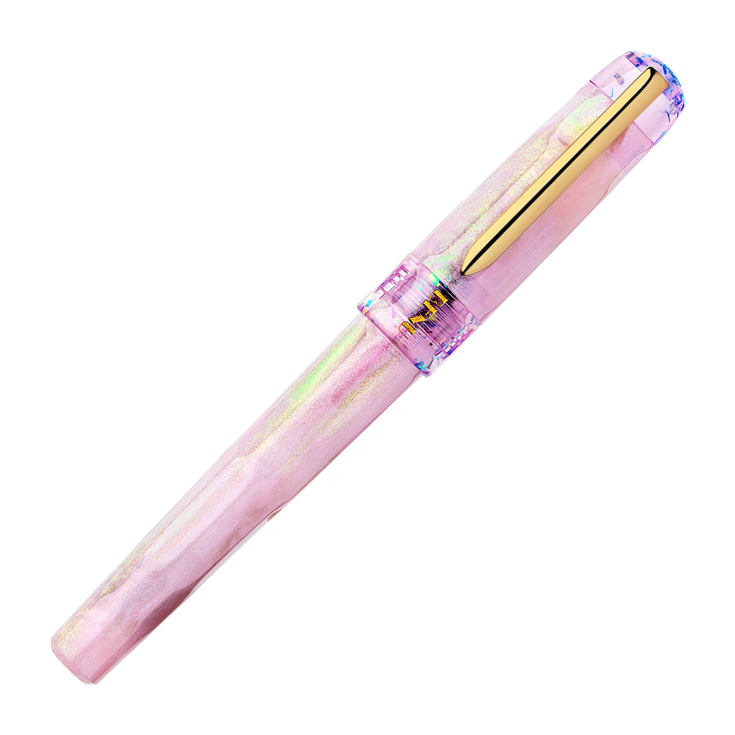 BENU Talisman fountain pen, Pink Opal