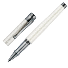 Waldmann Tintenroller Aura Night, Silber, mattiertes-Silber