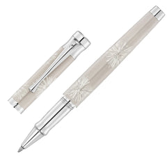 Waldmann, Tintenroller, Starburst, Sterling Silber / Galaxygrau