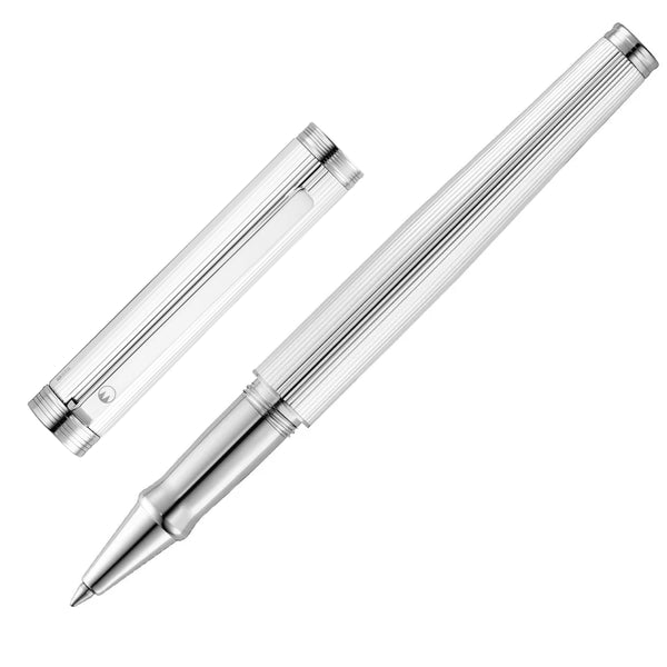 Waldmann, Tintenroller Tapio, Nadelstreifen, silber