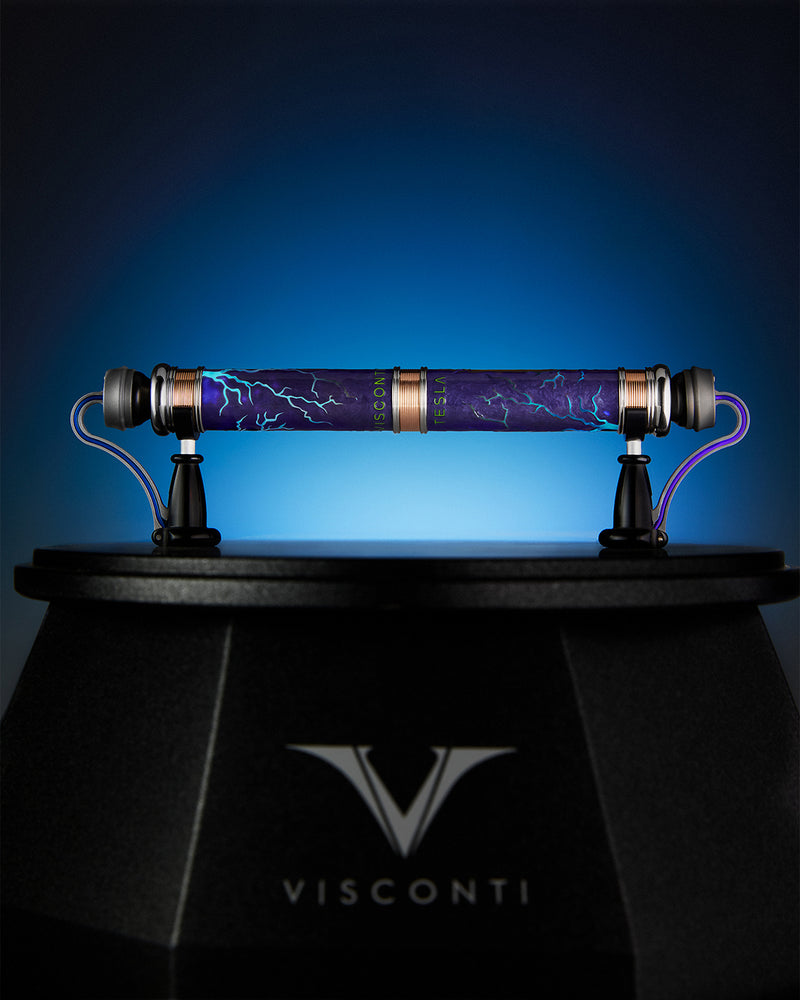 Visconti Füllfeder Tesla,18k Gold,Limitierte Edition