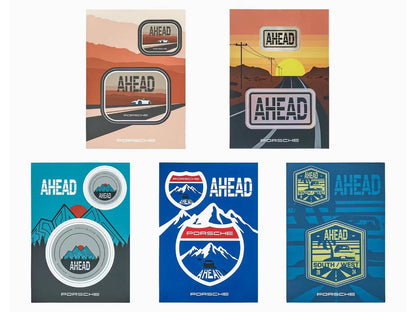 Porsche Design AHEAD Sticker-Set  #1