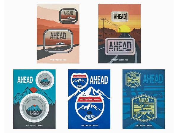 Porsche Design AHEAD Sticker-Set  #1