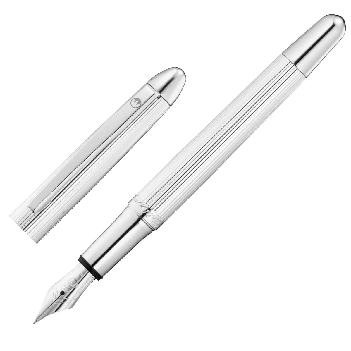 Waldmann, Pocket Füller, Linien, silber