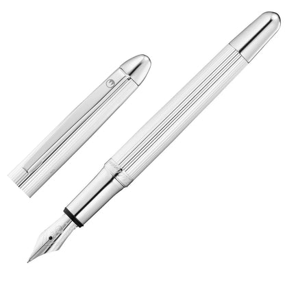 Waldmann, Pocket Füller, Linien, silber