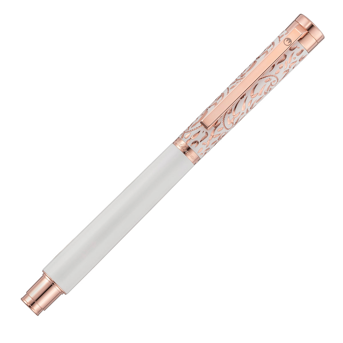 Waldmann, Füller Xetra Vienna Lady, Rosegold, 18K Feder, weiß
