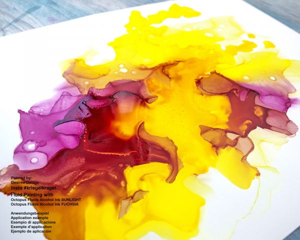 Octopus Fluids Alcohol Ink Basic Fuchsia 100 ml