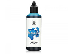 Octopus Fluids Alcohol Ink Alkoholtinte Lagoon Blau 100 ml