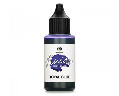 Octopus Fluids Alcohol Ink Royal Blue