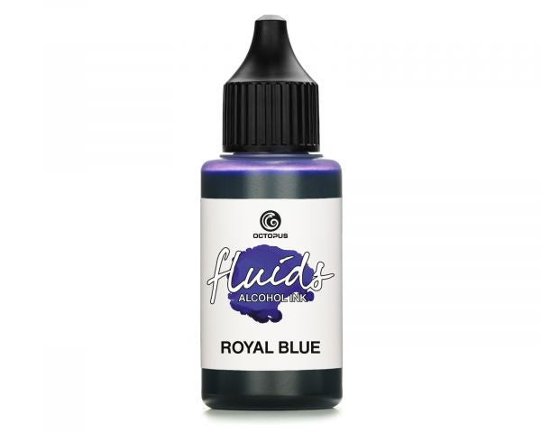 Octopus Fluids Alcohol Ink Royal Blue