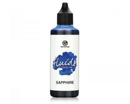 Octopus Fluids Alkoholtinte Blue Sapphire 100 ml