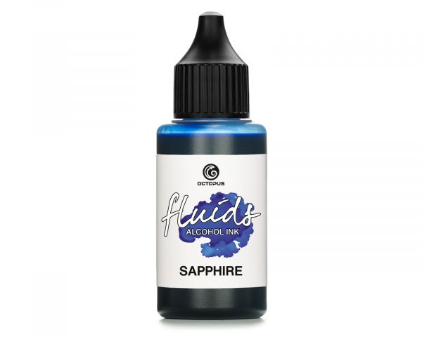 Octopus Fluids Alcohol Ink Blue Sapphire