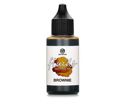 Octopus Fluids Alkoholtinte Basic Brownie Braun 30 ml