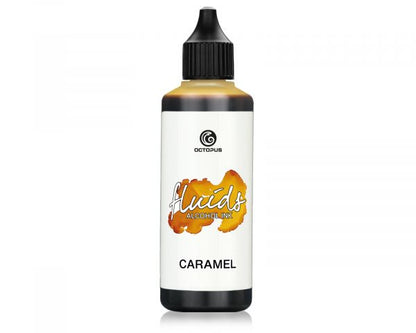 Octopus Fluids Alcohol Ink Octopus Fluids Alcohol Inks Basic Caramel Brown 100 ml