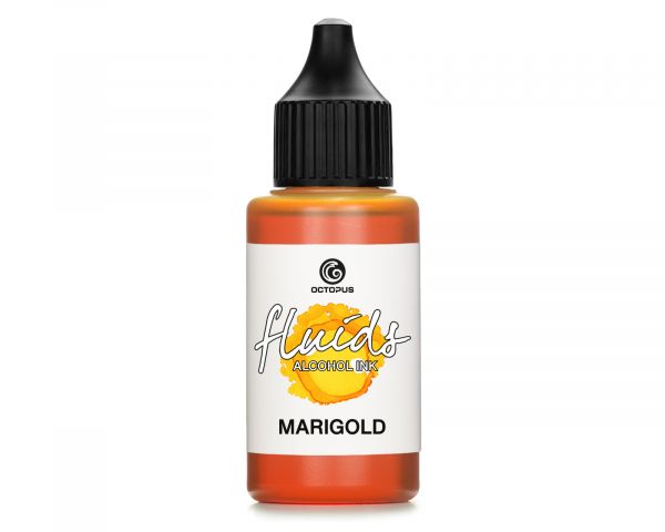 Octopus Fluids Alcohol Ink Marigold Yellow