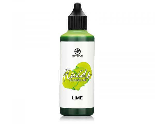 Octopus Fluids Alcohol Ink Basic Lime Green 100 ml