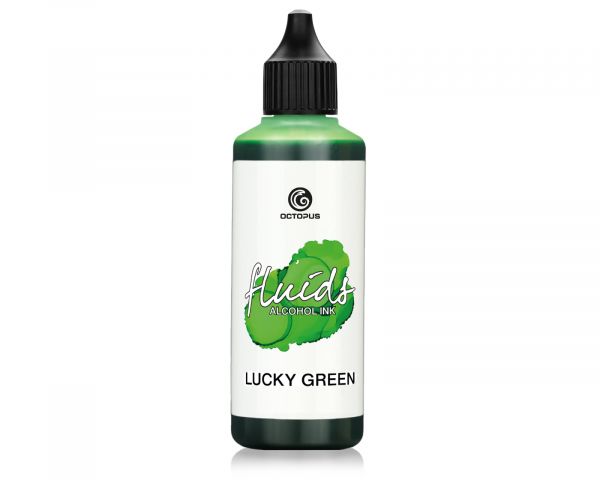 Octopus Fluids Alcohol Ink Basic Lucky Green, 100 ml