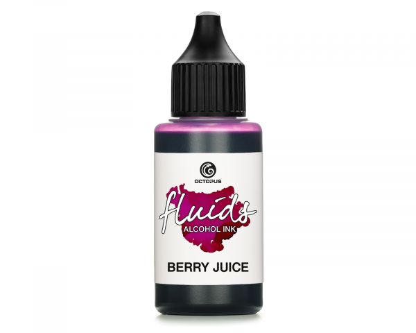 Octopus Fluids Alcohol Ink for Fluid Art/Resin Alcohol Inks Basic Berry Juice Violet