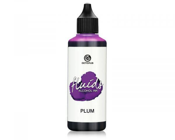 Octopus Fluids Alcohol Ink Plum 100 ml Violett