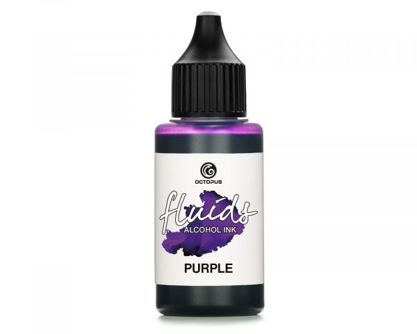 Octopus Fluids Alcohol Ink Purple Alkoholtinte Violett