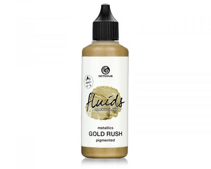 Octopus Fluids Alkoholtinte Octopus Fluids Alcohol Ink Gold Rush Metallic-Gold 100 ml