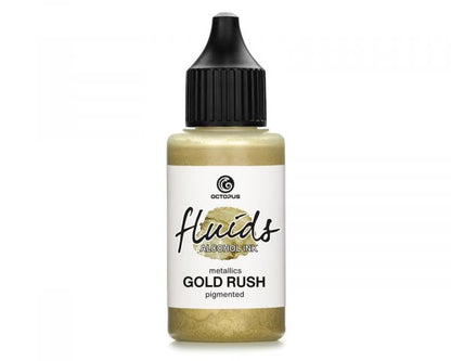 Octopus Fluids Alcohol Ink Metallic Gold Rush