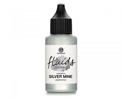 Octopus Fluids Alkoholtinte Metallic Silver Mine
