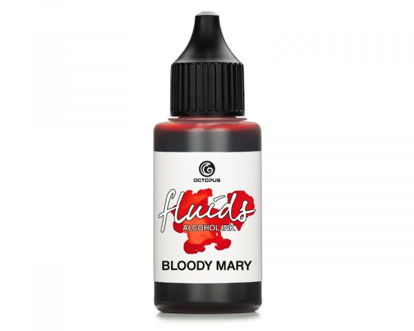 Octopus Fluids Alcohol Ink Basic Bloody Mary Red