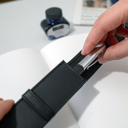 Leather case for 1 writing instrument