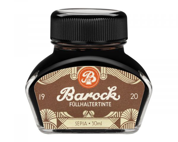 Octopus Fountain Pen Ink Baroque 1920 Writing Ink Ltd. Edt. Sepia