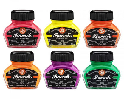 BAROCK Füllhaltertinte Neon Pink Ltd. Edt.