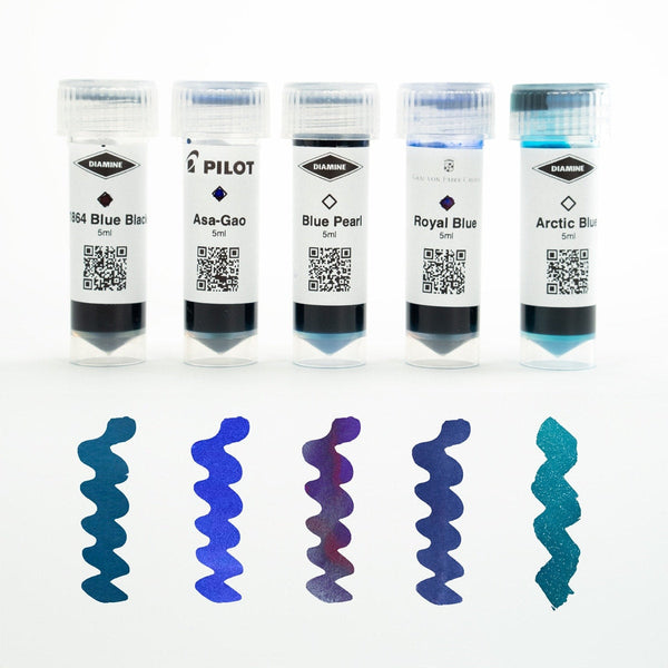 Tintenproben/ Ink Sample Set, Royal-Arctic, 5x5ml