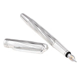 Bossert & Erhard Füller Feelings New Wave, 18Kt, Silver