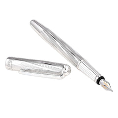 Bossert & Erhard Füller Feelings New Wave, 18Kt, Silver