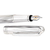 Bossert & Erhard Füller Feelings New Wave, 18Kt, Silver