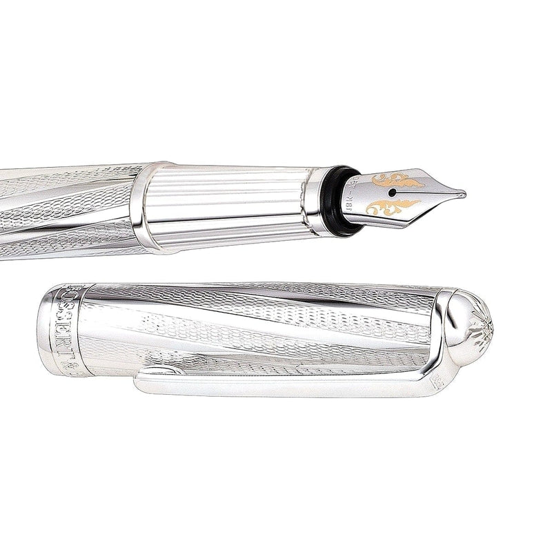 Bossert & Erhard Füller Feelings New Wave, 18Kt, Silver