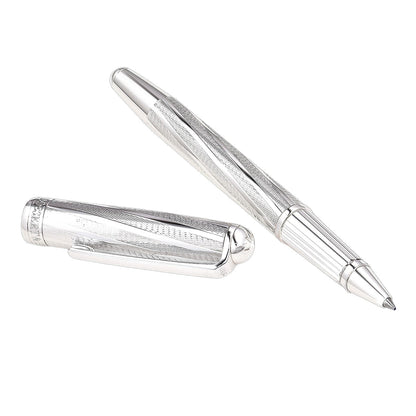 Bossert & Erhard Rollerball Pen Feelings New Wave, Silver