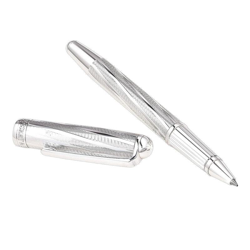 Bossert & Erhard Tintenroller Feelings New Wave, Silver