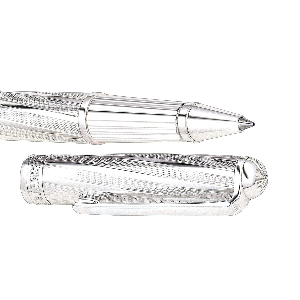 Bossert & Erhard Rollerball Pen Feelings New Wave, Silver
