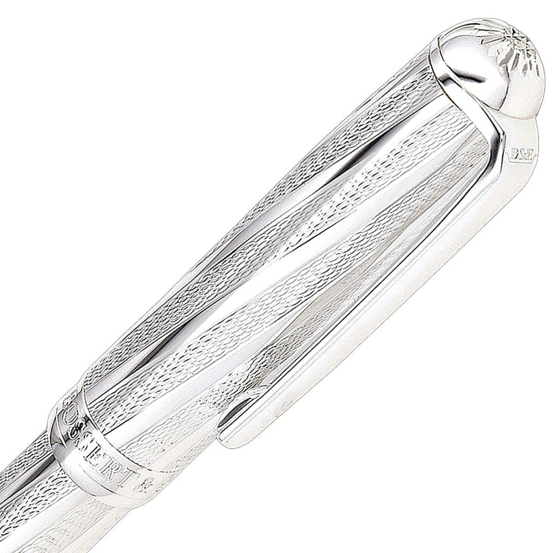 Bossert & Erhard Kugelschreiber Feelings New Wave, Silver