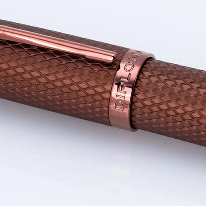 Diplomat Kugelschreiber Viper Guilloche Braun