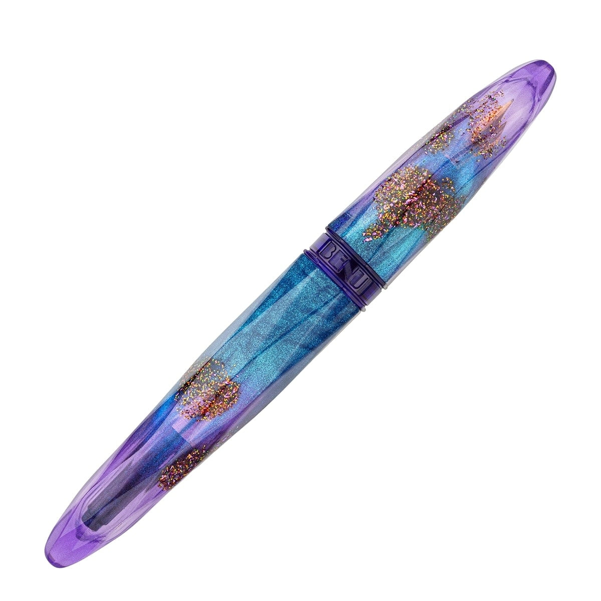 BENU Füller Briolette gold, Amethyst Tide