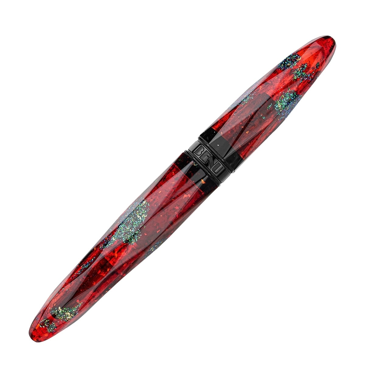 BENU Füller Briolette gold, Ruby Forest