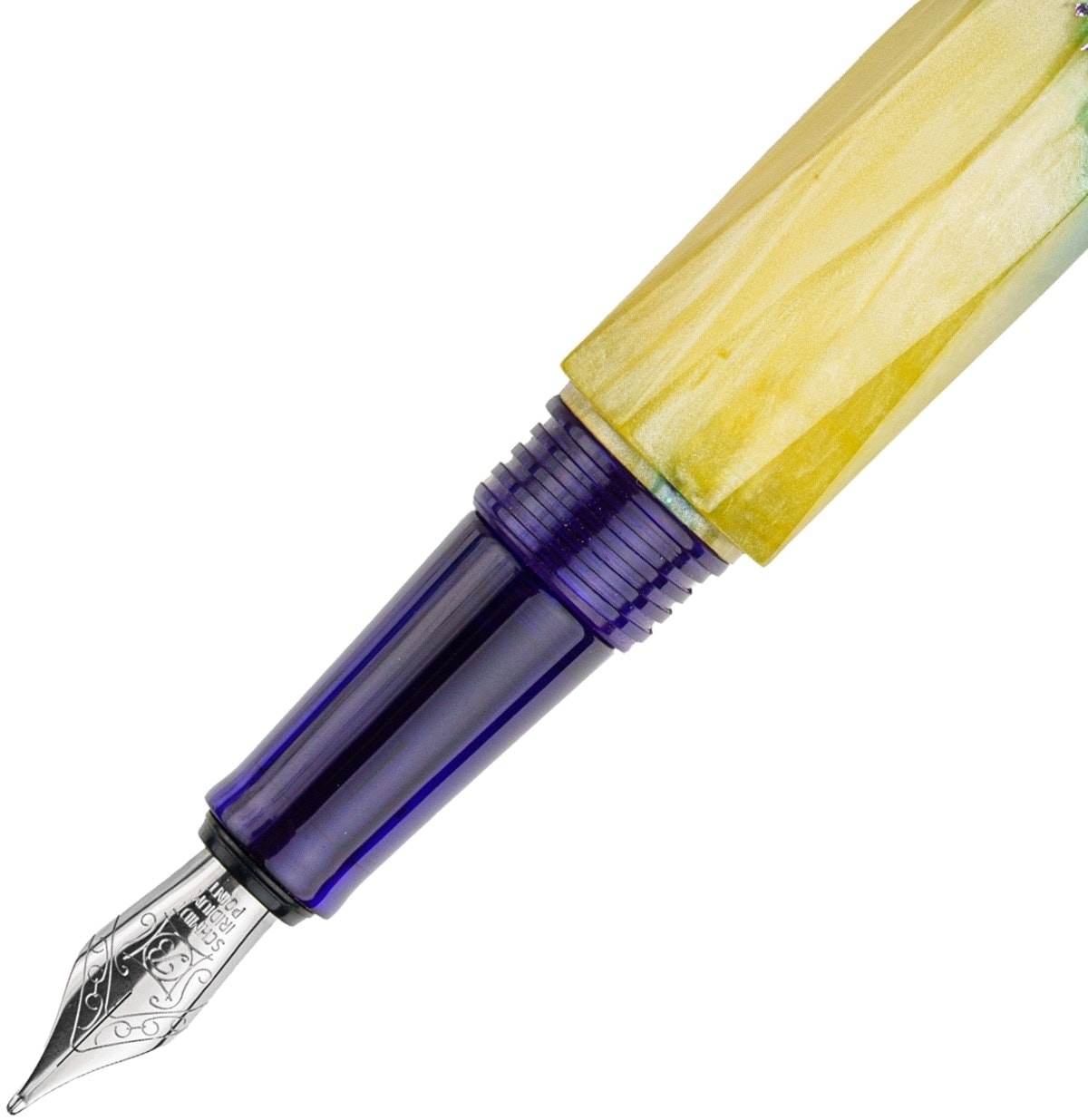 BENU Fountain Pen Briolette Silver, Tropicana