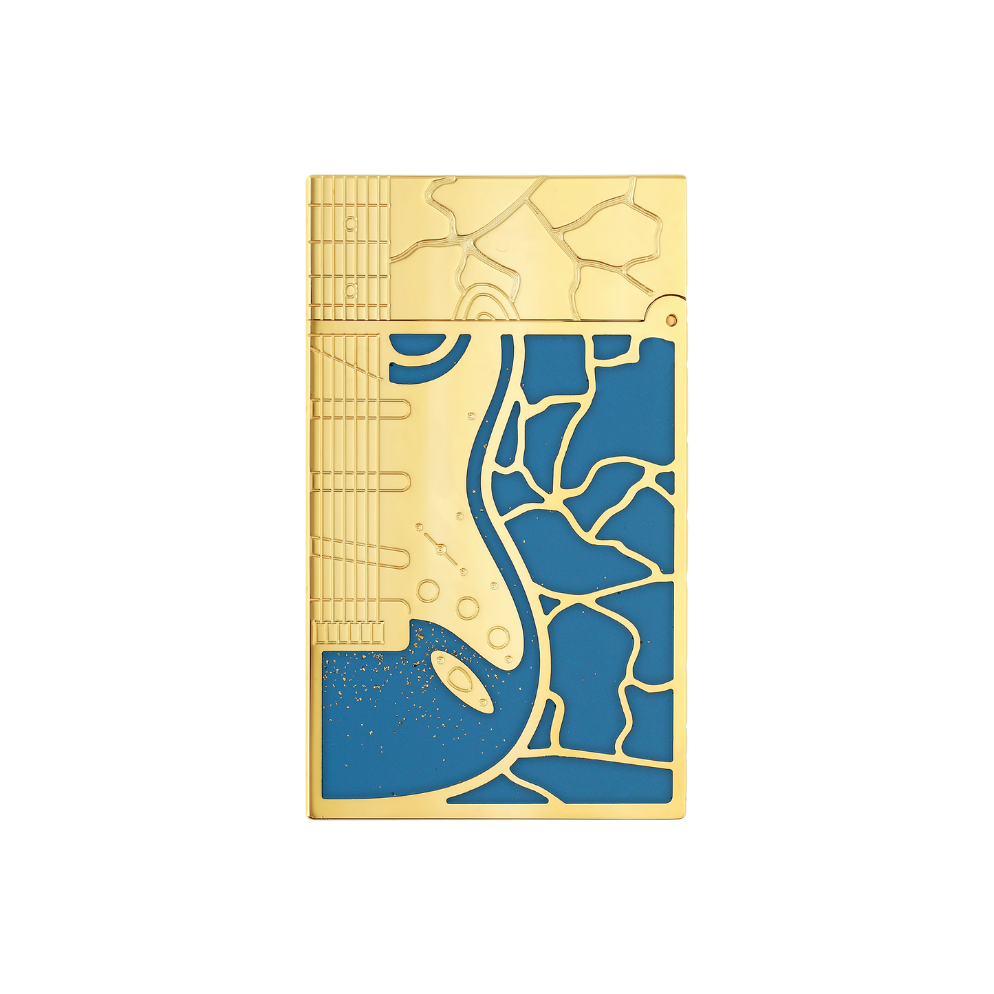 ST Dupont Ligne 2 Lighter Ltd. Edt., Blue-fender