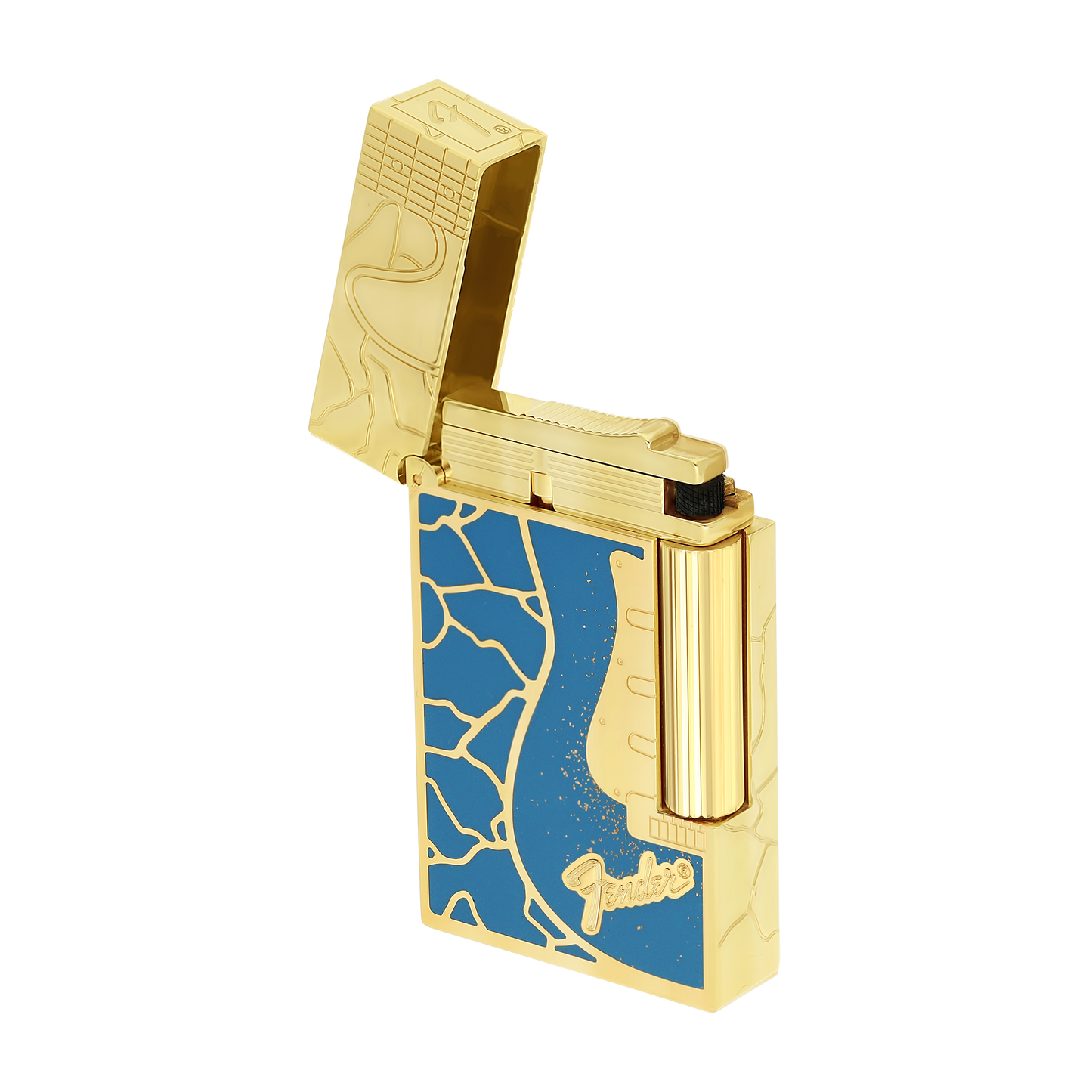 ST Dupont Ligne 2 Lighter Ltd. Edt., Blue-fender